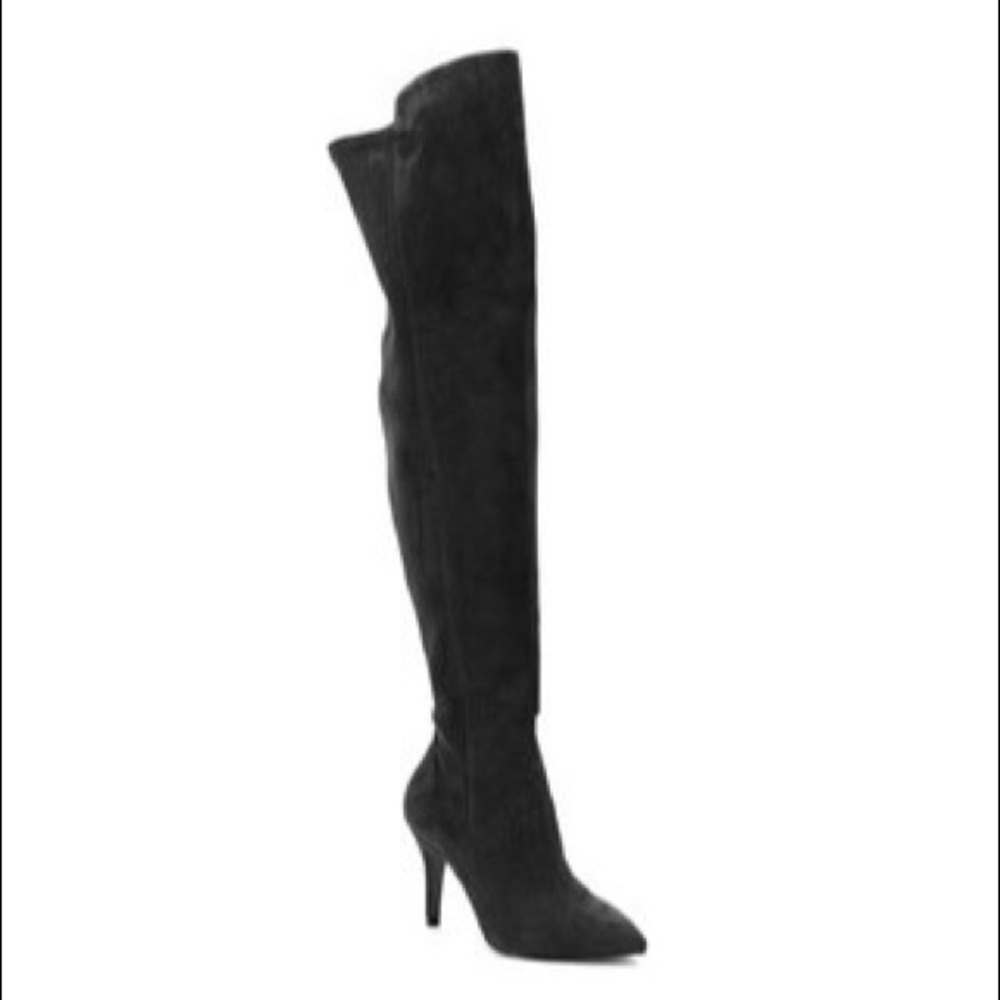 Charles David Over the Knee Black Boots NWOT